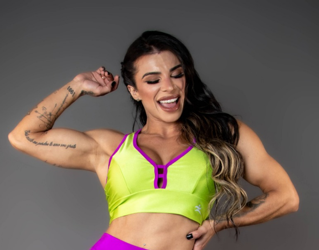 Top Fitness Academia FlexiCool: Lima/Roxo